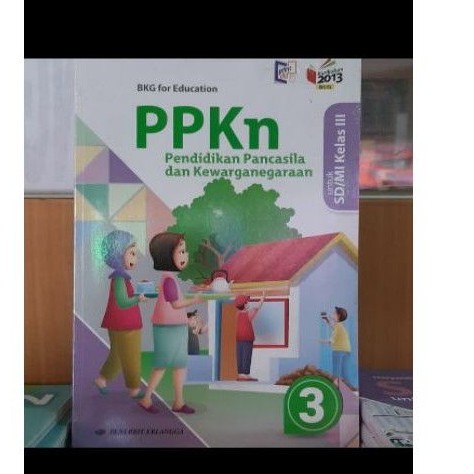 Buku SD PPkn  Kelas 3 Erlangga