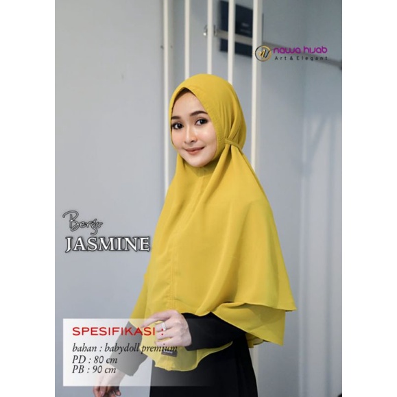 hijab jilbab khimar ceruty bergo syar'i nawa ori termurah