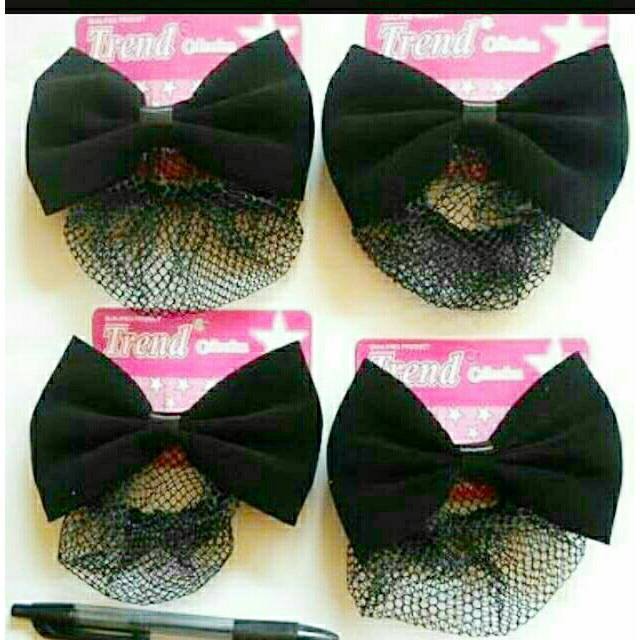 grosir  Jepit rambut hairnet 6 PCS/hairnet murah /hairnet polos