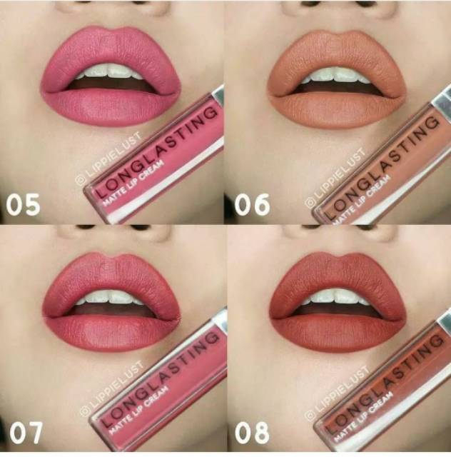 Swatches Review Lt Pro Longlasting Matte Lip Cream Lippielust