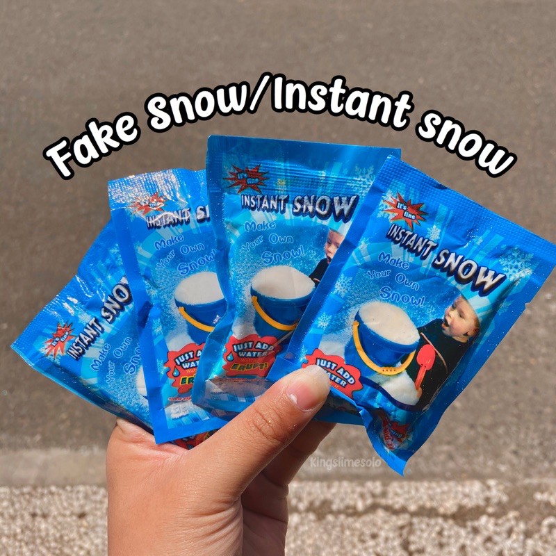 Instant snow/fake snow/salju buatan