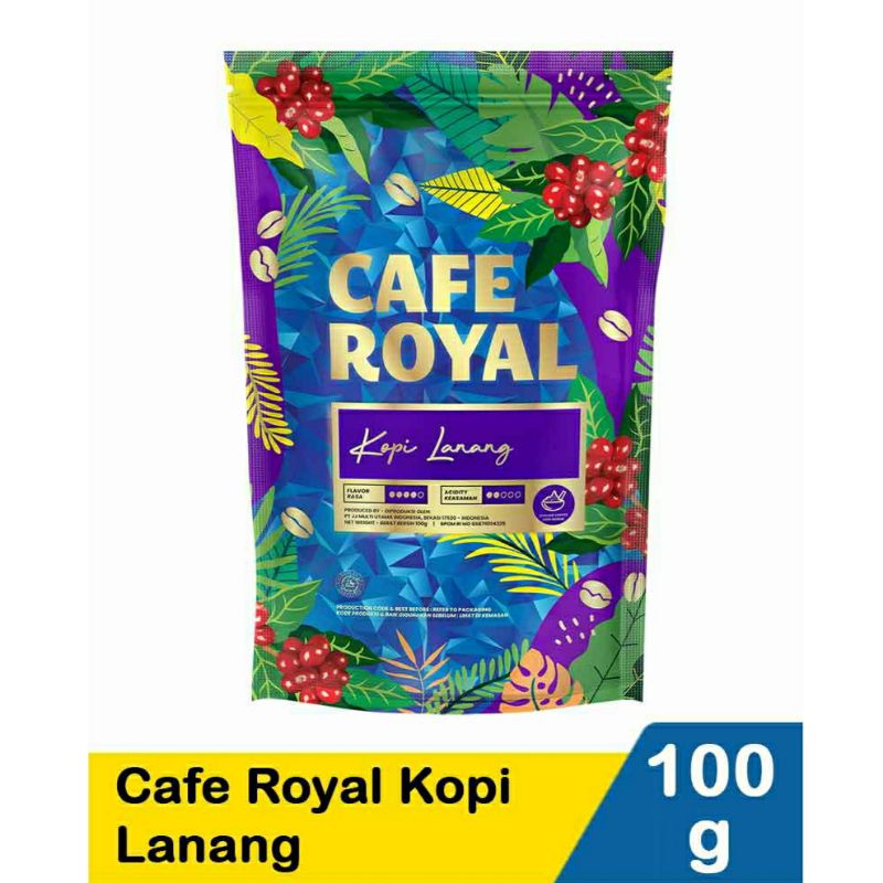 

Kopi Bubuk Cafe Royal Kopi Lanang 100gr