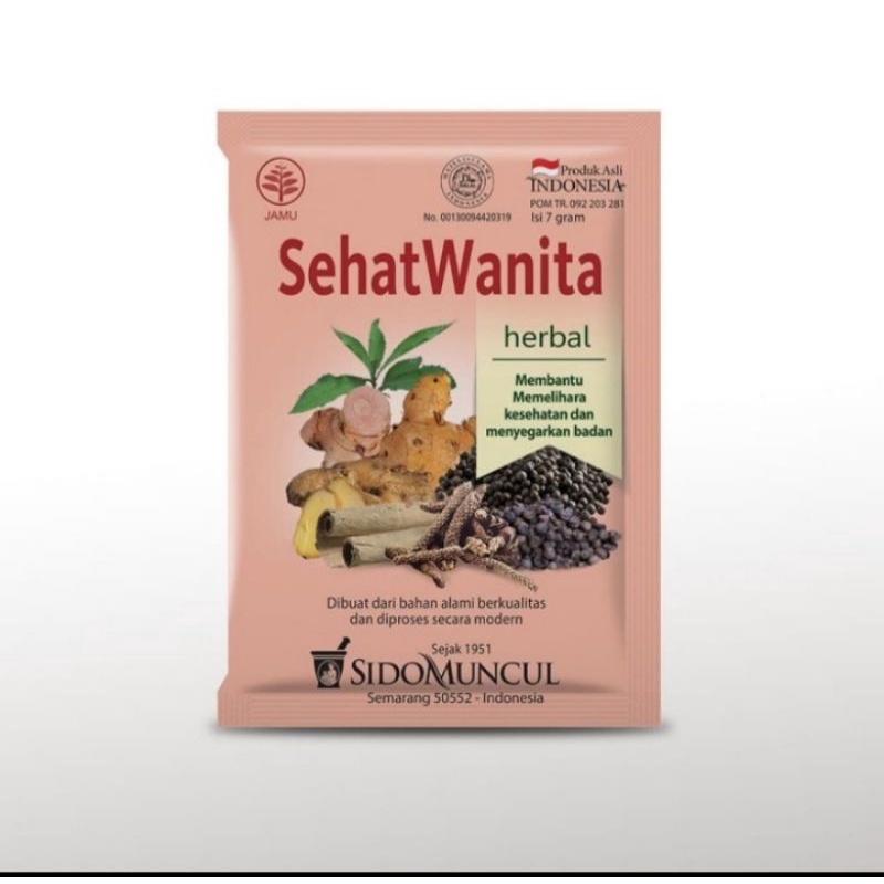 Sido Muncul Jamu Sehat Wanita 10's