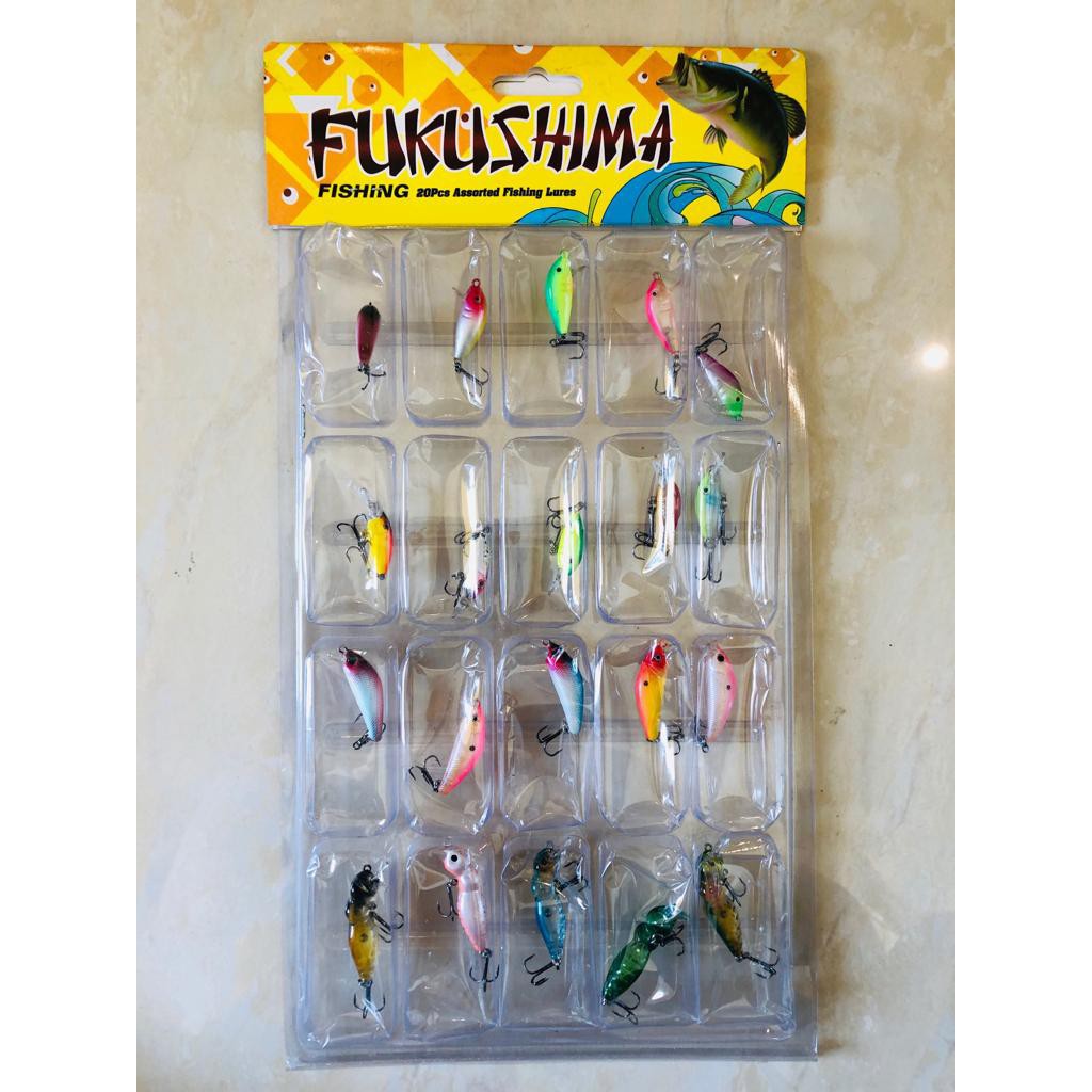 Umpan FUKUSHIMA MINNOW 3 Cm Jual Per Pcs