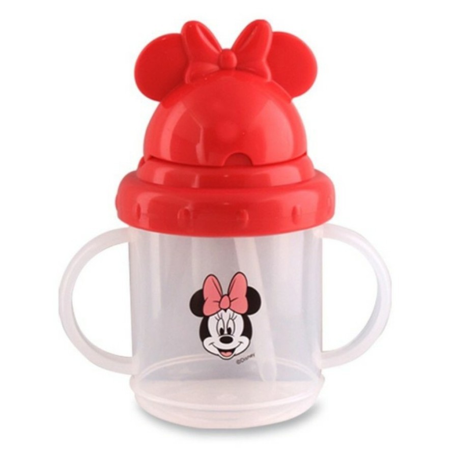 Lusty Bunny Disney DRINKING CUP 210ml FLIP TOP STRAW DMM 3014