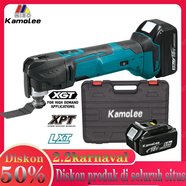 [COD ] Kamolee DTM51 Torsi Tinggi 18V 6000-20000opm Brushless Rechargeable Electric Multifungsi Mesi