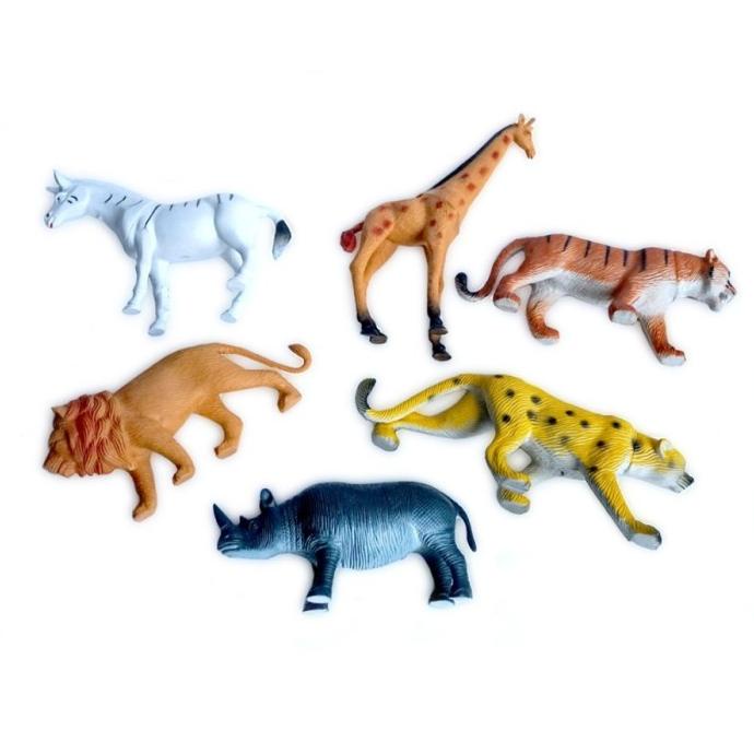 

@=@=@=@=] Makassar! Mainan Anak Hewan Binatang 14-18 cm Panjang / Wild Animal