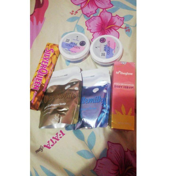 ✥ READY‼️BODY SERUM BY NFTHEGLOW LULUR GLOW SHINING SCRUB COFFE NFTHEGLOW BEAUTY SOAP NFTHEGLOW ◊