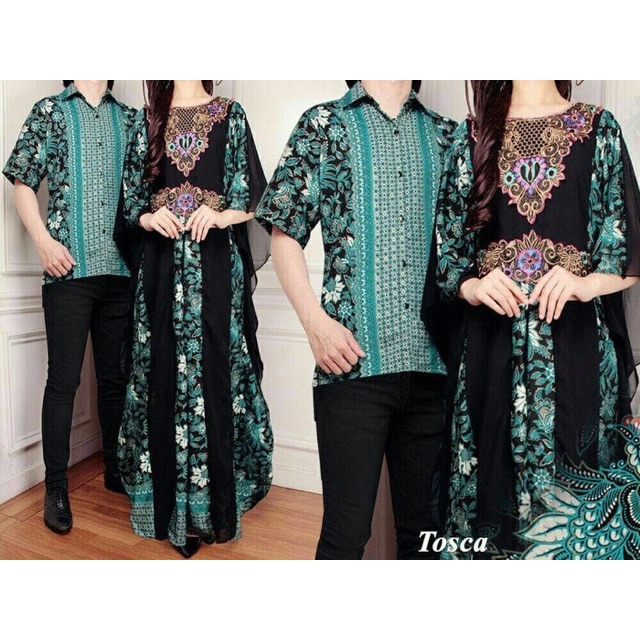 Couple batik sutra Raffi