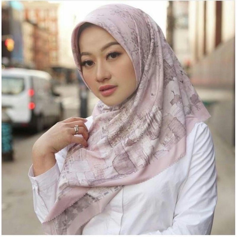 buttonscarves new york series 1 pink