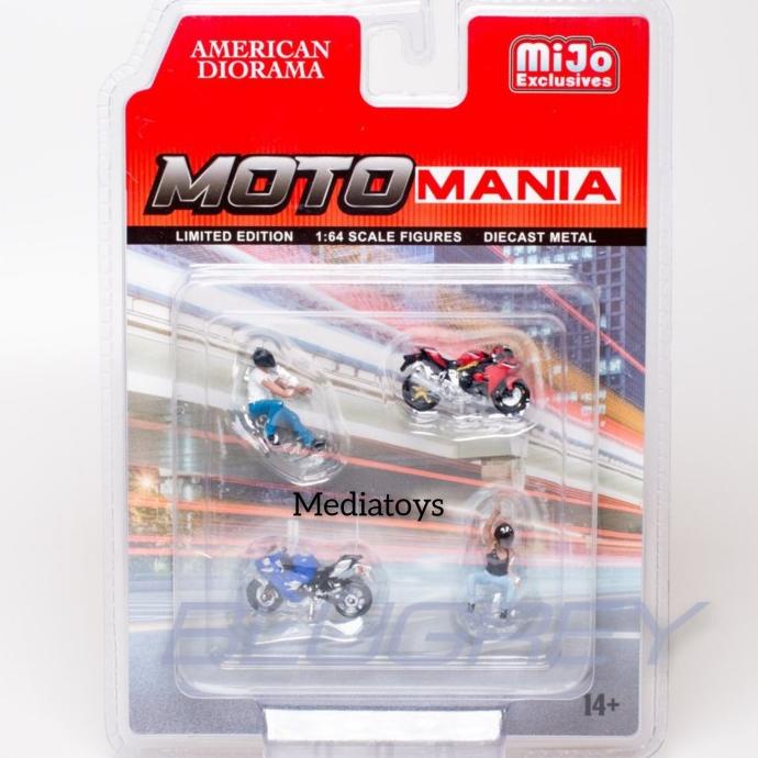 american diorama motomania mijo exclusive skala 1:64