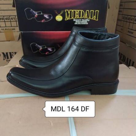 Sepatu Kulit PDH boots Polri TNI security guard PNS sepatu kerja formal tampil lebih keren