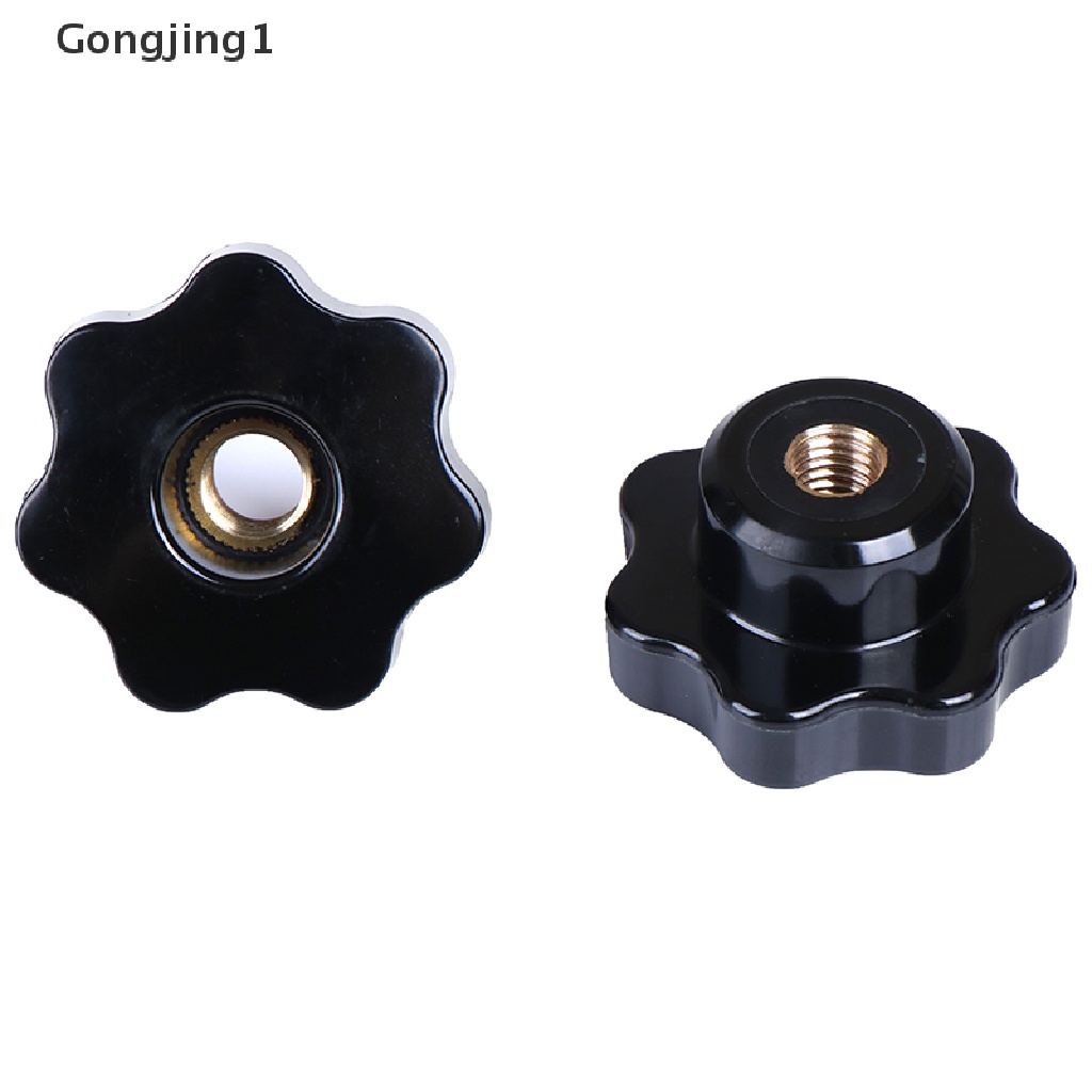 Gongjing1 M5 / M6 / M8 / M10 / M12 Female Thread Seven Star Knob Clamping