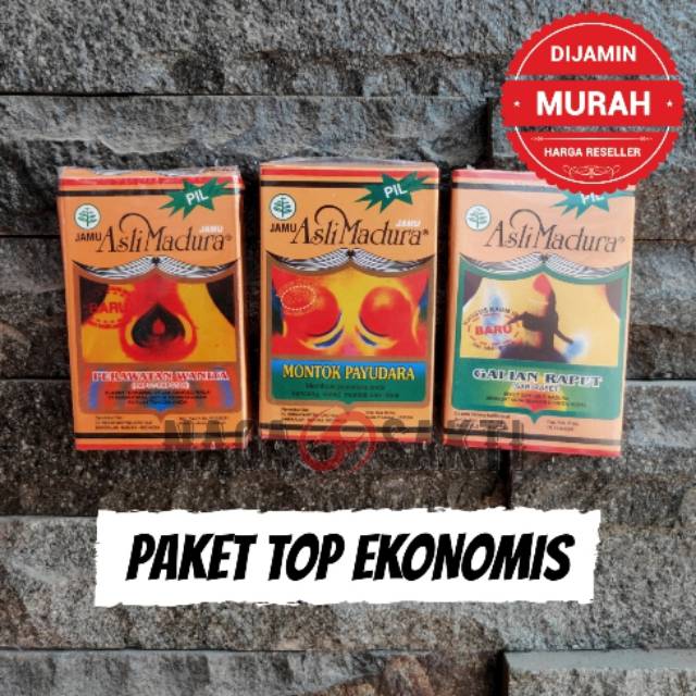 Jamu madura PAKET TOP EKONOMIS Sarirapet rapet wangi galian rapet montok payudara empot empot ayam