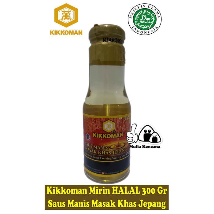 

KIKKOMAN MIRIN HALAL BOTOL 300 GR / SAUS MANIS MASAK KHAS JEPANG BERKUALITAS