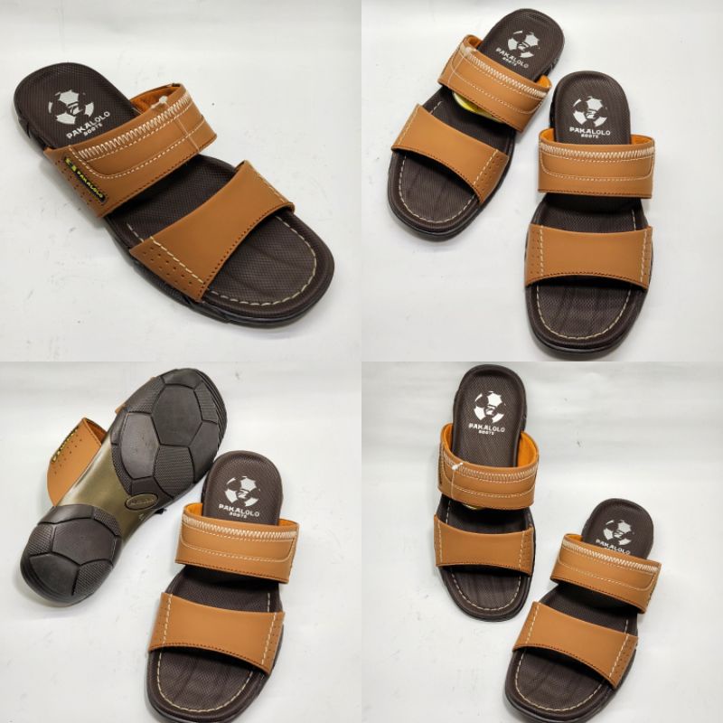 SANDAL KULIT SANDAL PAKALOLO N2351 SANDAL KULIT PRIA SANDAL KULIT ORIGINAL