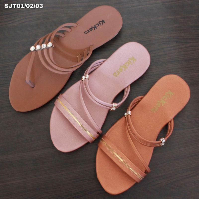 sandal teplek wanita sendal wanita jepit teplek tali