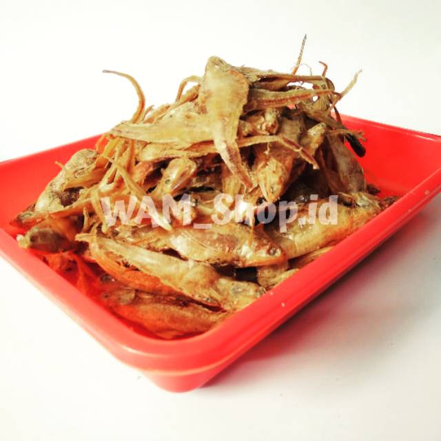 

Ikan asin bulu ayam, gesek bulu ayam 1000gram