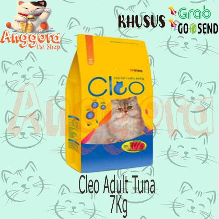 Makanan Kucing kering Cleo 7kg ALL VARIAN (GRAB GOSEND)