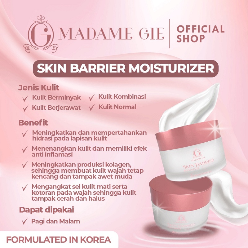 ❤ MEMEY ❤ MADAME GIE Skin Barrier Moisturizer | Serum