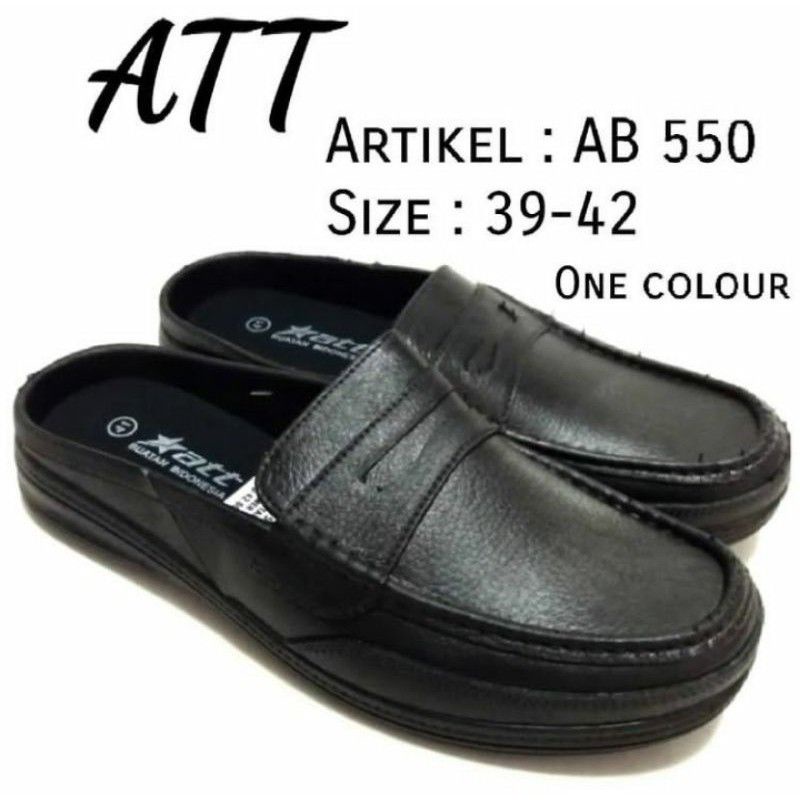 Sepatu Selop Pria Karet ATT ABK 550 murah dan terbaru AB 550 ab550