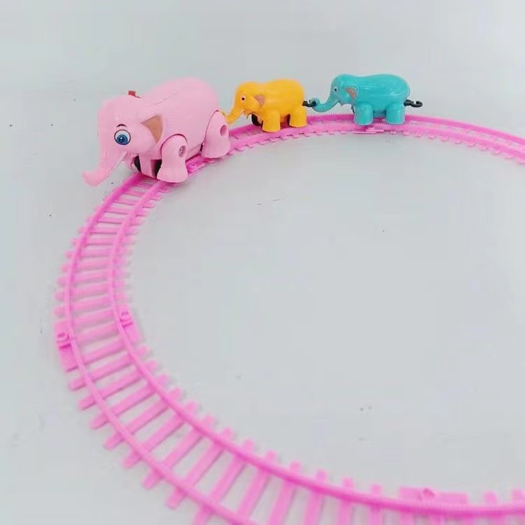 [FUNNY]Mainan Rail Kereta Api Gajah Dan Anak Gajah / Funny Elephant Railways / Mainan Anak