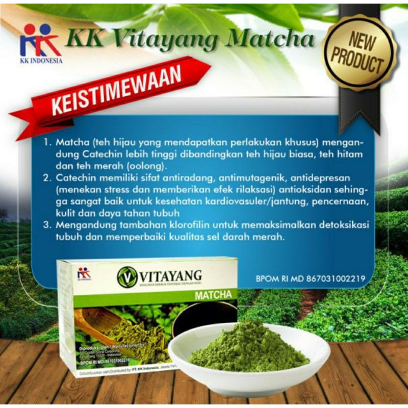 

Matcha | Teh Hijau | KK INDONESIA | Original