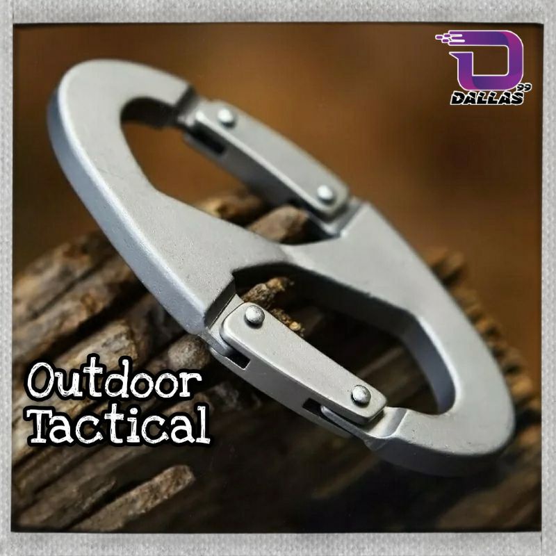 Carabiner Mountaineering Shape 8 Outdoor Tactical