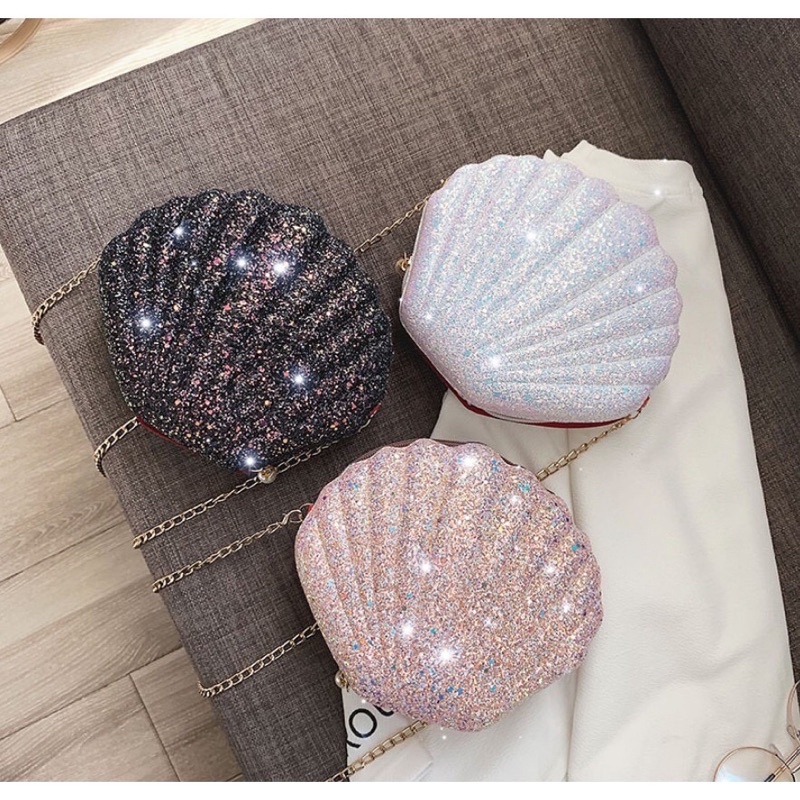 Tas Pesta Clutch glitter