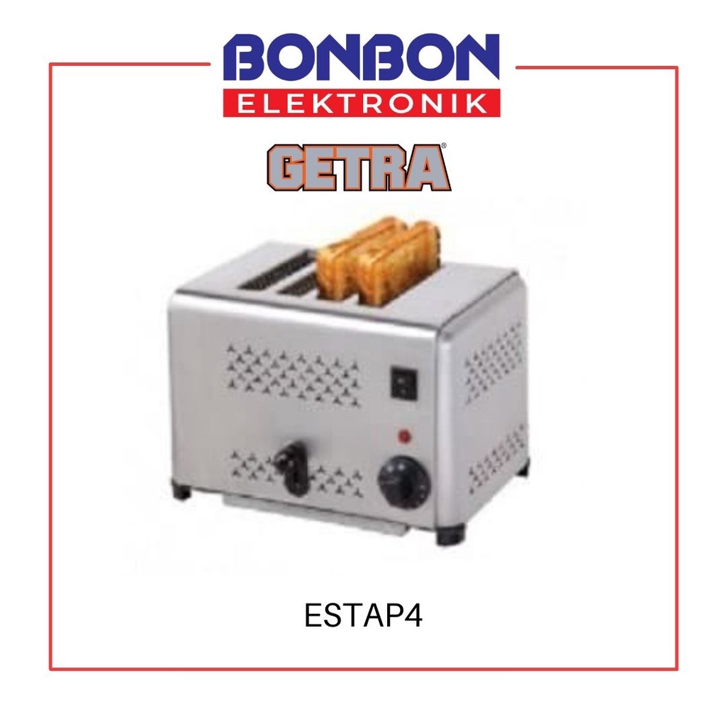 GETRA Pop-Up Toaster EST-AP-4 / Pemanggang Roti 4 Slot ESTAP4