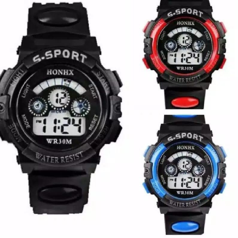 Jam Tangan Wanita Korea Style K-sport DIgital Kecil Rubber