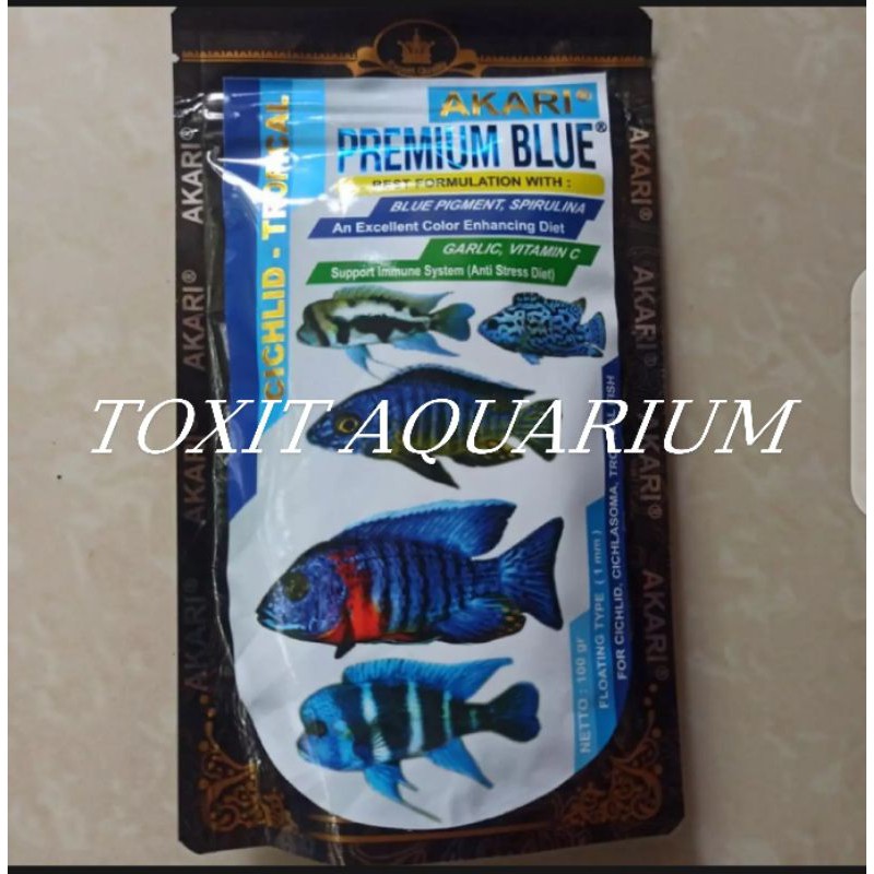 AKARI PREMIUM BLUE CICHLID 100GR
