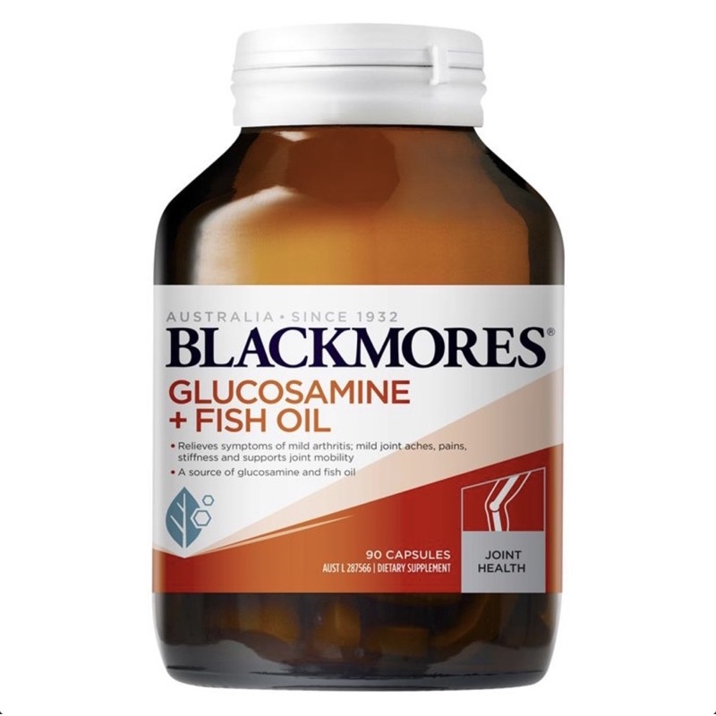 Blackmores Glucosamine + Fish Oil 90 Capsules (Exp 08/2025)