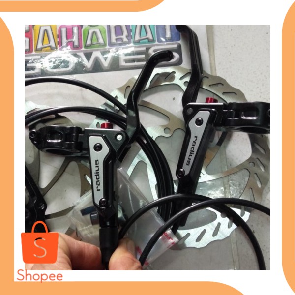 Unik REM HIDROLIK RADIUS - BRAKE SET HIDROLIK RADIUS - DISC BRAKE SEPEDA H Diskon