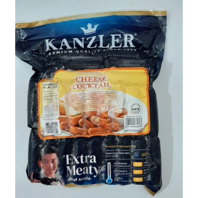

Kanzler Sosis 500gr