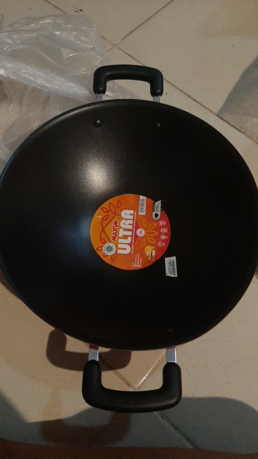 Maxim Ultra Pink Wajan Penggorengan Teflon Anti Lengket 30cm Wok