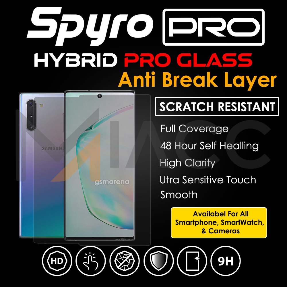 PREMIUM HYDROGEL SAMSUNG NOTE 10 PLUS PRO LITE ANTI GORES FULL SCREEN