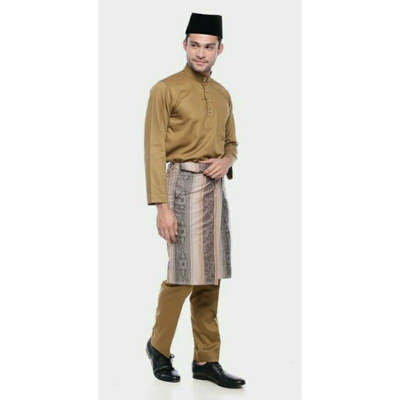 1 stell baju melayu pria  teluk belanga Shopee Indonesia