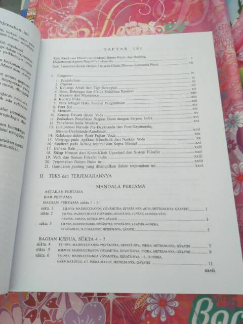 Kitab Rg Veda Samhita Volume 1 Shopee Indonesia