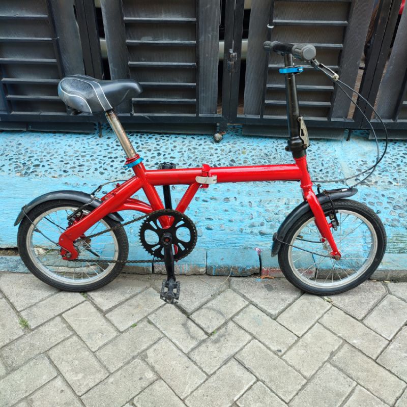 sepeda lipat murah aleoca carino 16"
