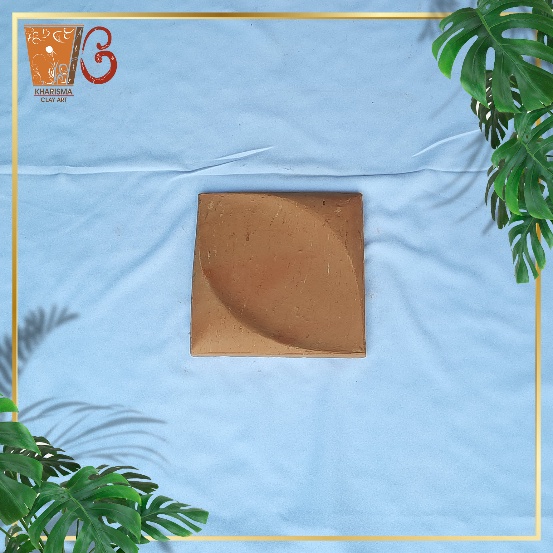 [Ornamen Tempel Tanah Liat] Ubin Tempel Kembang