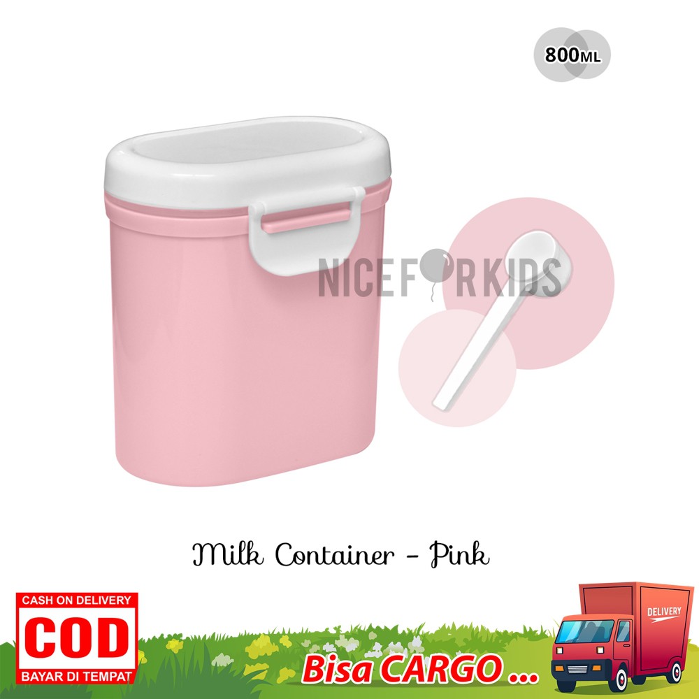 Milk Container / Toples Susu Bubuk 800 ml &amp; 400 ml