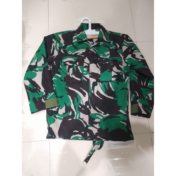 Baju PDL TNI Malvinas Bahan Velbed premium/Baju PDL TNI AD,AU,AL