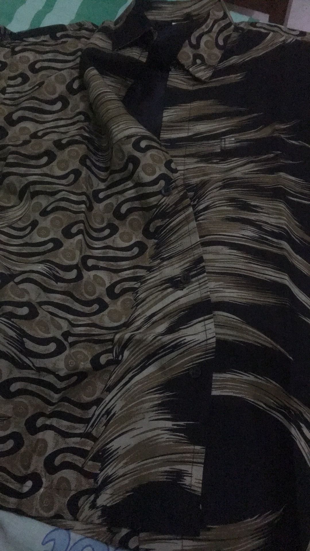 Praja Abstrak Hitam Kemeja Batik Pria Lengan Panjang Dan Pendek Batik Solo By Batik Anjani