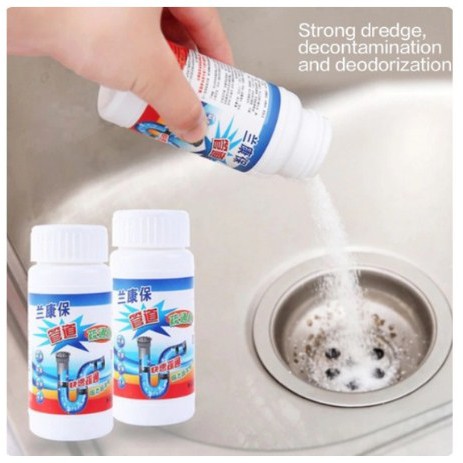 SERBUK ANTI SUMBAT SINK &amp; DRAIN CLEANER TOILET DAN WASTAFEL QUALITY IMPORT