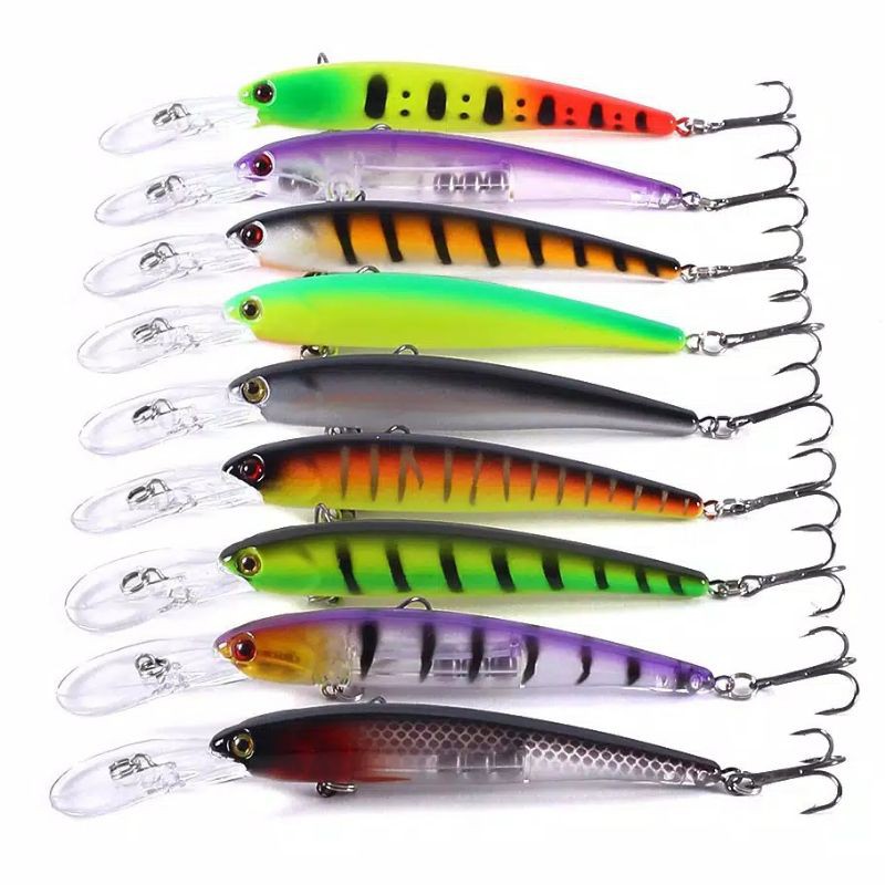 minnow Franco minow umpan pancing lidah panjang