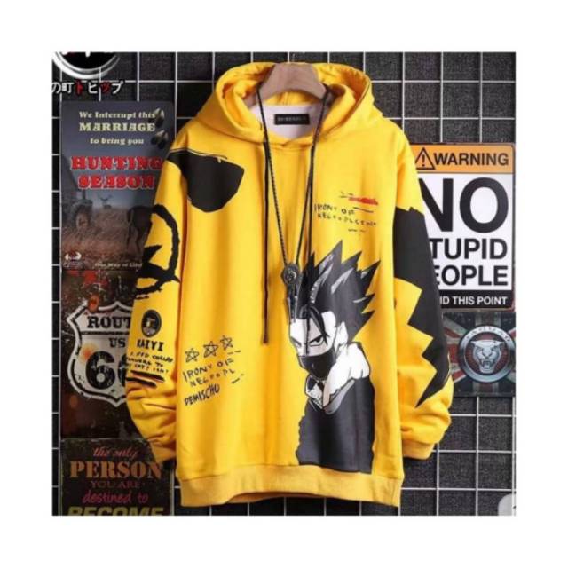 MYUMIWSHOP ANIME HOODIE FLEECE UNISEX BISA COUPLE