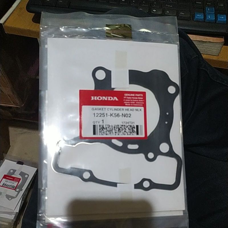 GASKET CYLINDER HEAD CB LED SONIC LED SUPRA GTR MESIN K56
