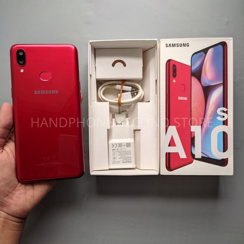 HANDPHONE HP SAMSUNG A10S 2/32GB FULLSET NO HF SECOND SEKEN BEKAS MURAH-4