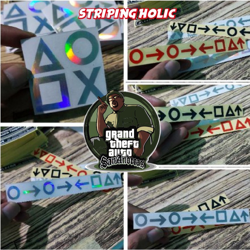 STICKER GAME CHEAT CODE GTA PS 2 CUTTING SAN ANDREAS